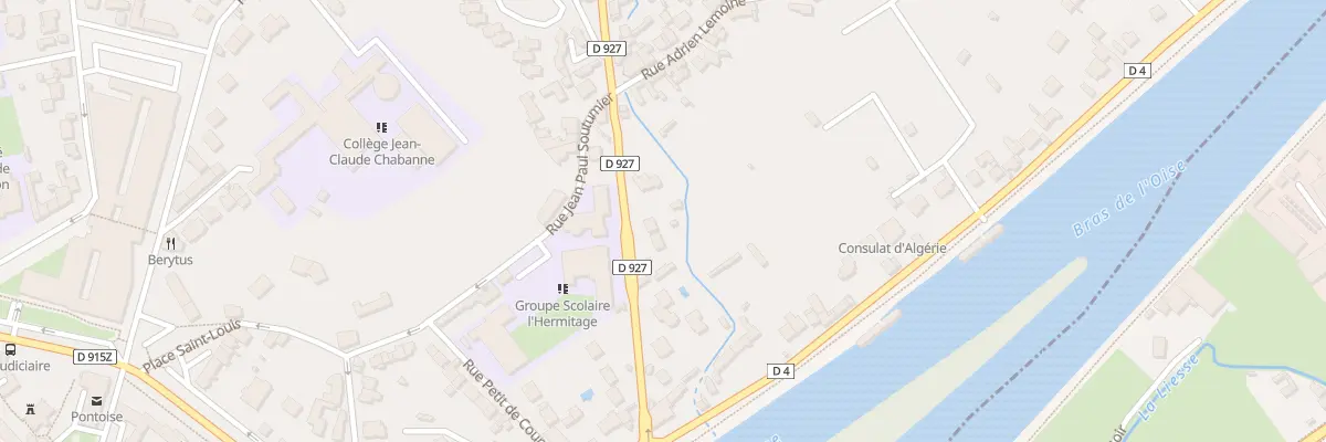 Plan du 14 Rue de l’Hermitage à Pontoise