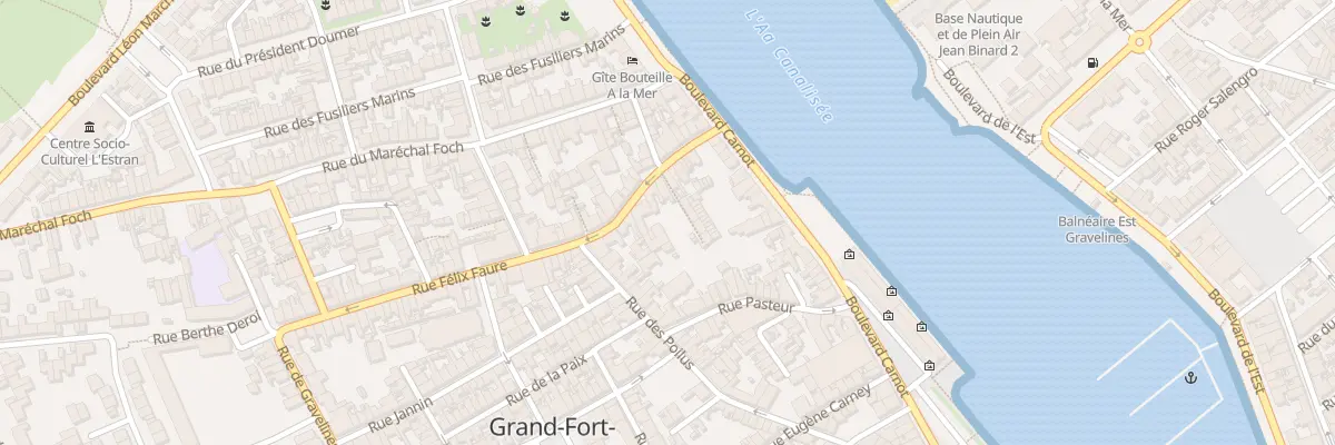 Plan du 25 Rue Félix Faure à Grand-Fort-Philippe