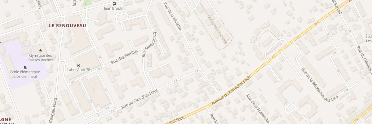 Plan du 11 Rue de la Minette à Conflans-Sainte-Honorine