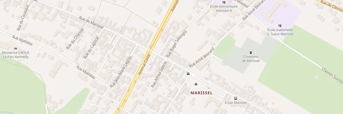 Plan du 125 Rue de Marissel à Beauvais