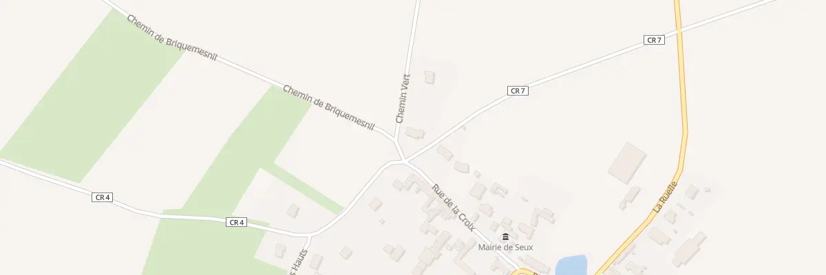 Plan du 5008A Rue de la Croix à Seux