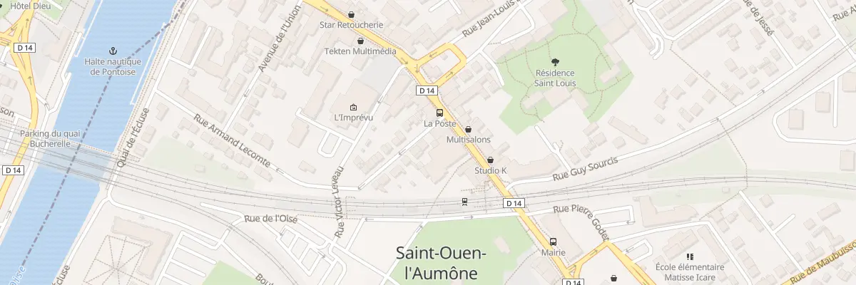 Plan du 3 Rue Armand Lecomte à Saint-Ouen-l’Aumône