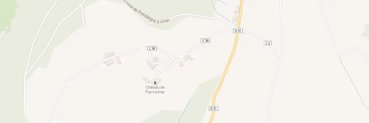 Plan du 5102 Puy Launay à Linac