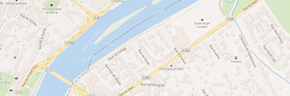Plan du 5 Rue de Venel à Saint-Ouen-l’Aumône
