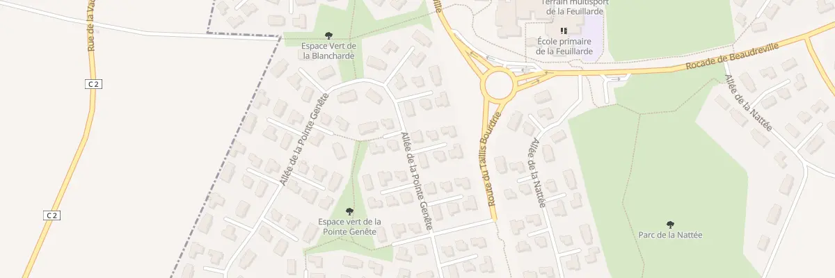 Plan du 24 All de la Pointe Genete à Gif-sur-Yvette