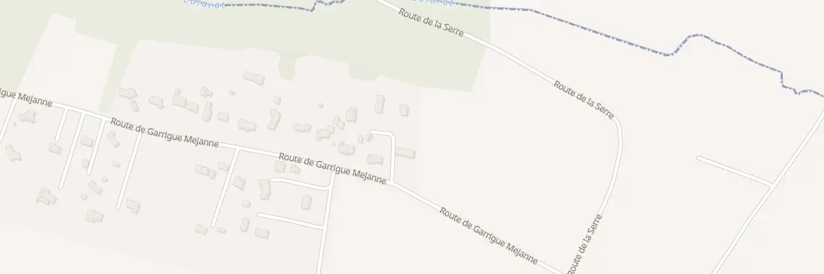 Plan du 50 Rte de Garrigue Mejanne à Saint-Germain-des-Prés