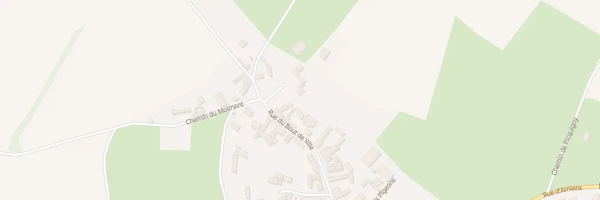 Plan du 18 Rue du Bout de Ville à Fourdrinoy