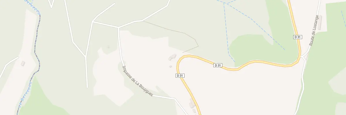Plan du 5095 La Bouygue à Linac
