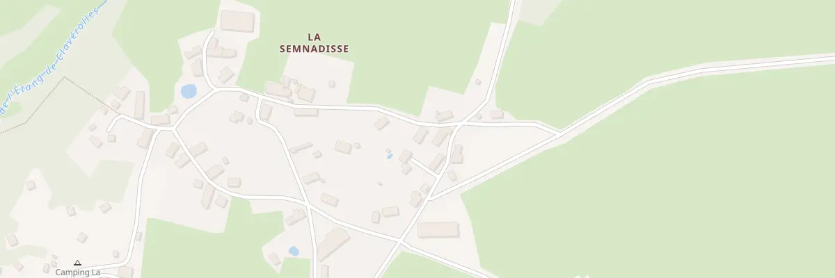 Plan du 15 La Semnadisse à Parsac