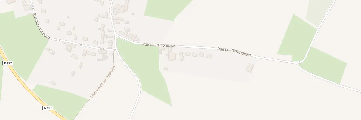 Plan du 12 Rue de Parfondeval à Corbeil-Cerf
