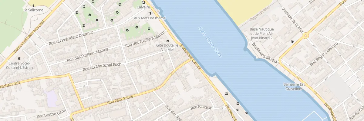 Plan du 2B Rue Félix Faure à Grand-Fort-Philippe
