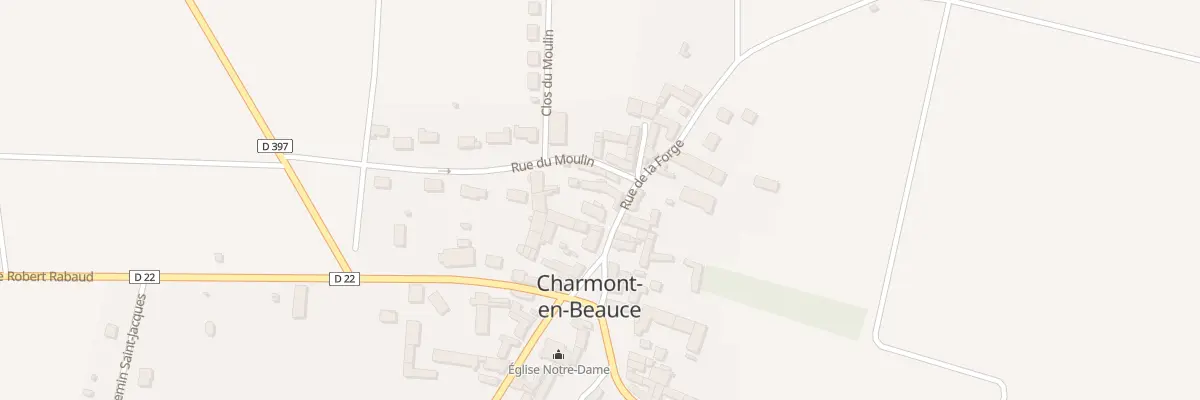 Plan du 11 Rue de la Forge à Charmont-en-Beauce