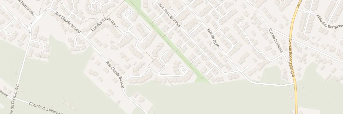 Plan du 25 Rue des Fonds Verts à Éragny-sur-Oise