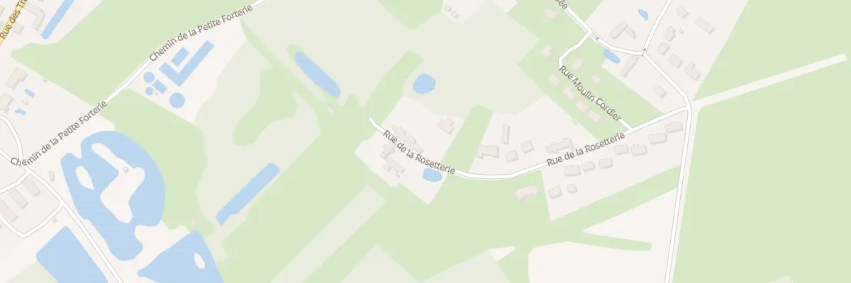 Plan du 416 Rue de la Rosetterie à Traînou