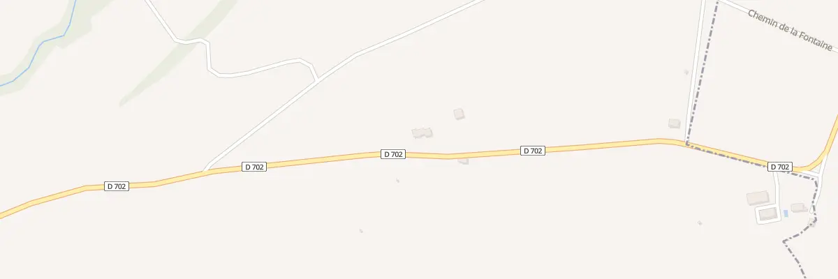 Plan de La Croix de Calvet à Alaigne