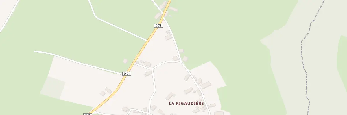 Plan du 5081 La Rigaudière à Vijon