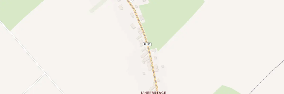 Plan du 43 Rue de l’Hermitage au Parcq