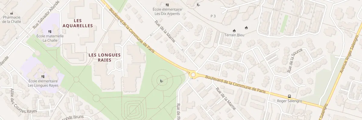 Plan du 104 Rue de la Marne à Éragny-sur-Oise
