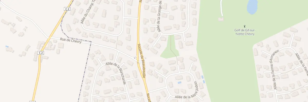 Plan du 24 All de la Grange Malassis à Gif-sur-Yvette