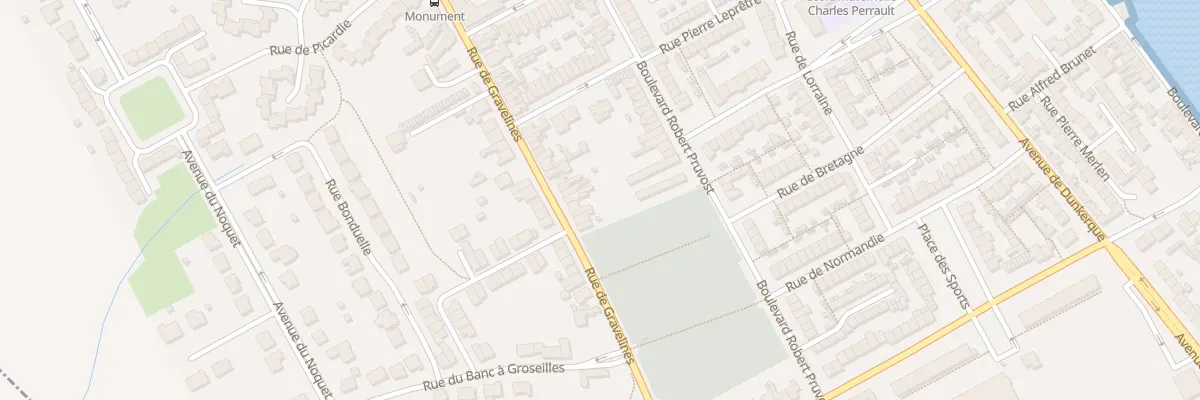Plan du 95 Rue de Gravelines à Grand-Fort-Philippe