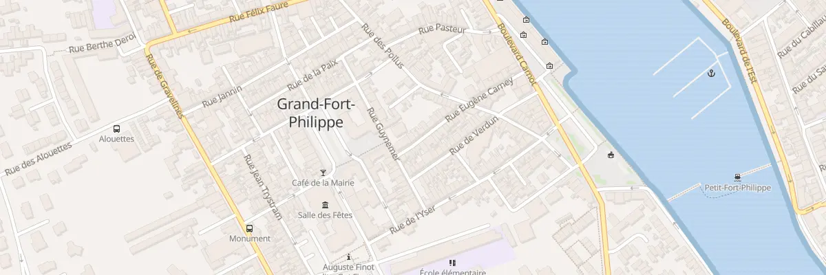 Plan du 30 Rue Eugène Carney à Grand-Fort-Philippe
