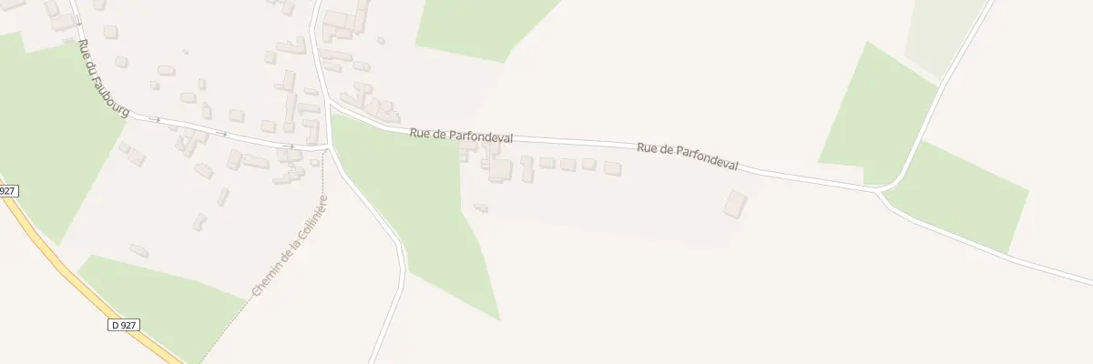 Plan du 14 Rue de Parfondeval à Corbeil-Cerf