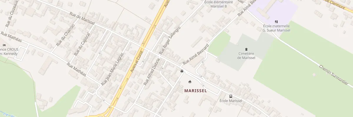 Plan du 133 Rue de Marissel à Beauvais