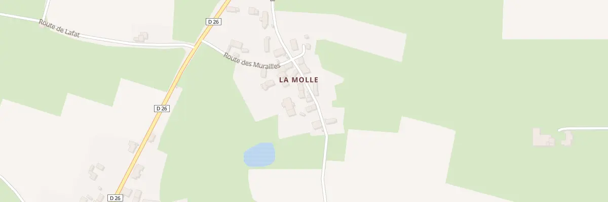 Plan du 15 Rte de la Molle à Feusines