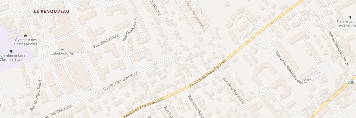 Plan du 7 Rue de la Minette à Conflans-Sainte-Honorine