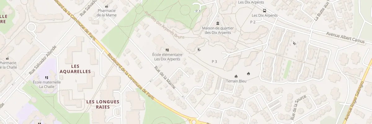 Plan du 93 Rue de la Marne à Éragny-sur-Oise
