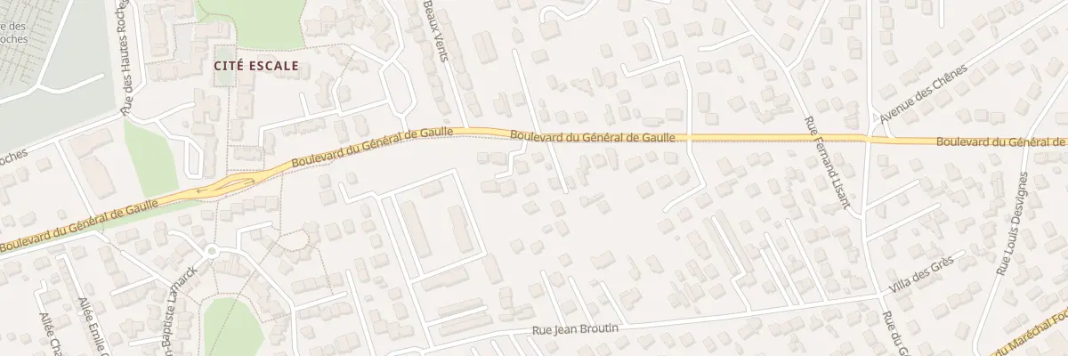 Plan du 120 Bd du Général de Gaulle à Conflans-Sainte-Honorine