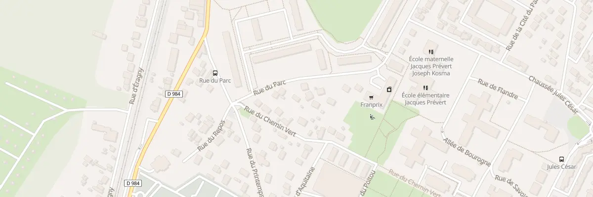 Plan du 63 Rue du Parc à Saint-Ouen-l’Aumône