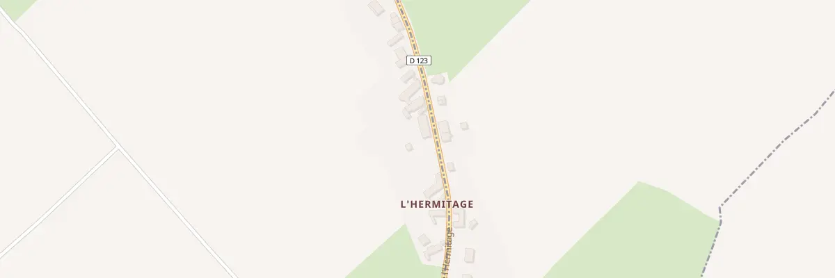 Plan du 33 Rue de l’Hermitage au Parcq