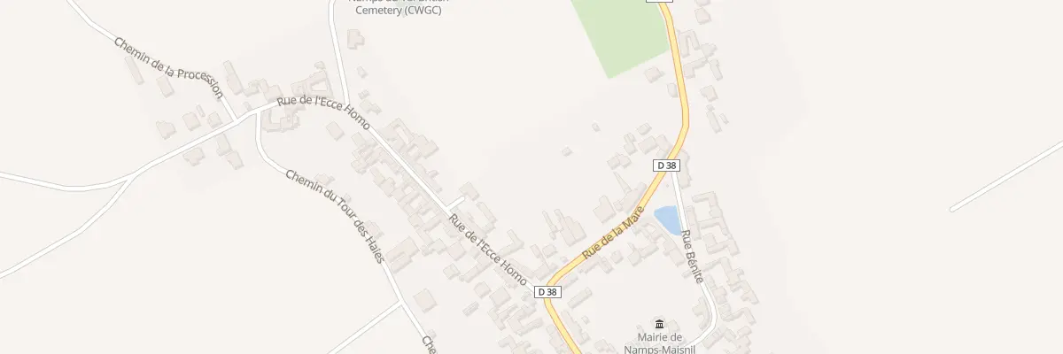 Plan du 5 Rue de la Mare à Namps-Maisnil