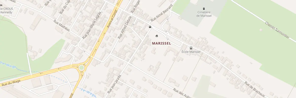 Plan du 15A Rue Jean Jaurès à Beauvais