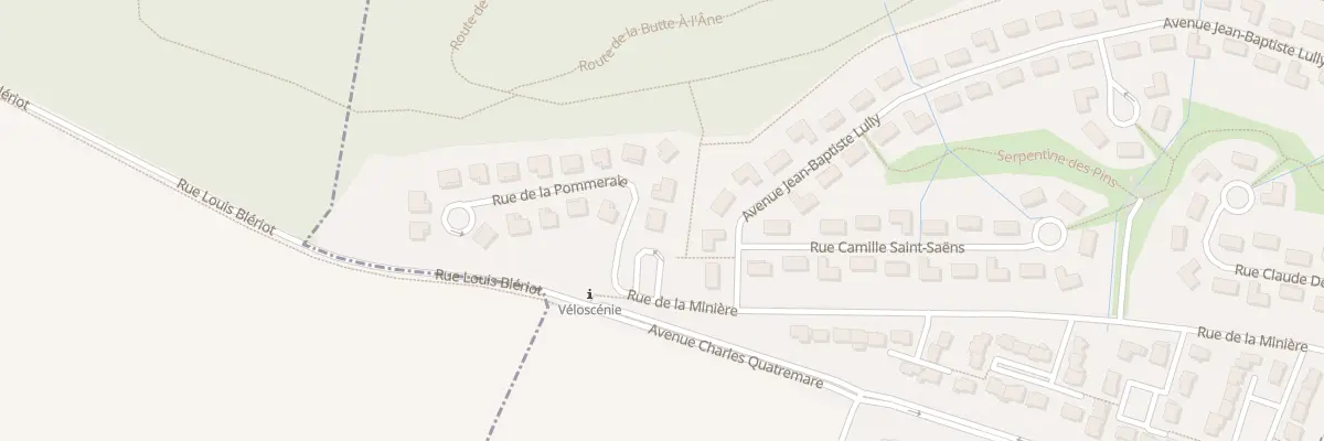 Plan du 1 Rue de la Pommeraie à Buc