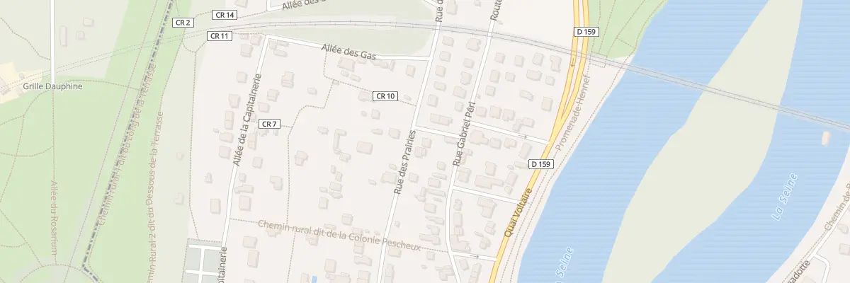 Plan du 30 Rue des Prairies au Pecq