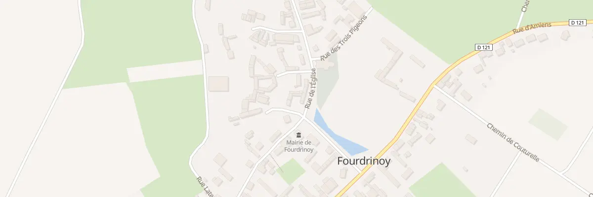 Plan du 5058 Le Village à Fourdrinoy