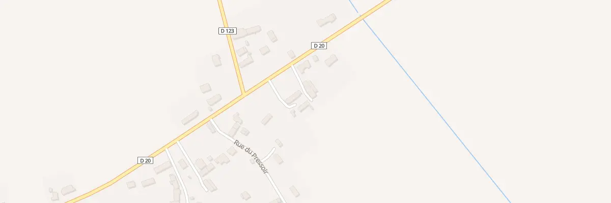 Plan du 3B Rue de Boistier à Cerbois