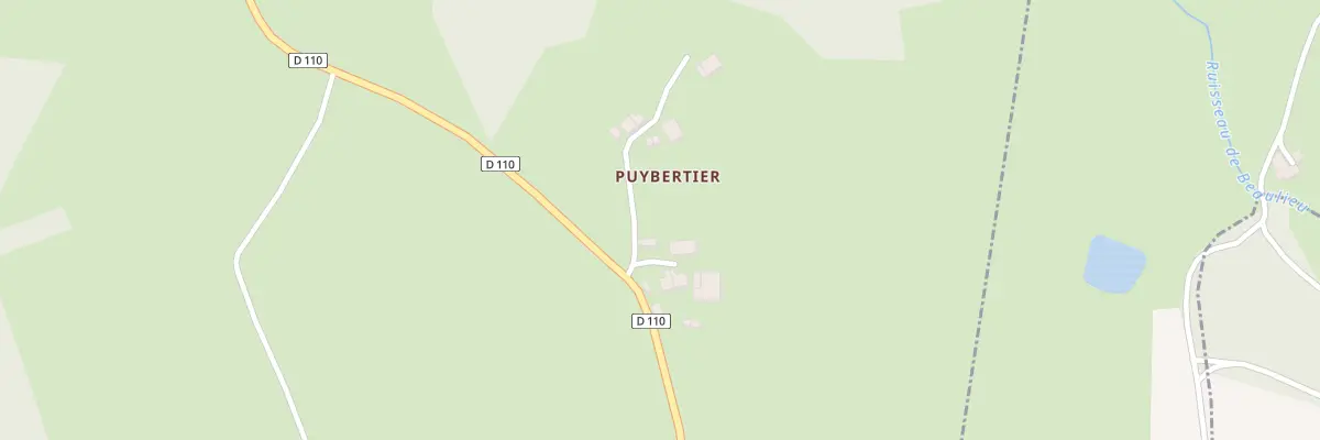 Plan du 5091 Puybertier à Vigoulant