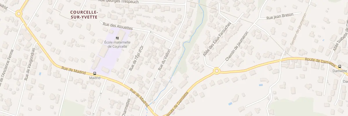 Plan du 26 Rue du Vallon à Gif-sur-Yvette