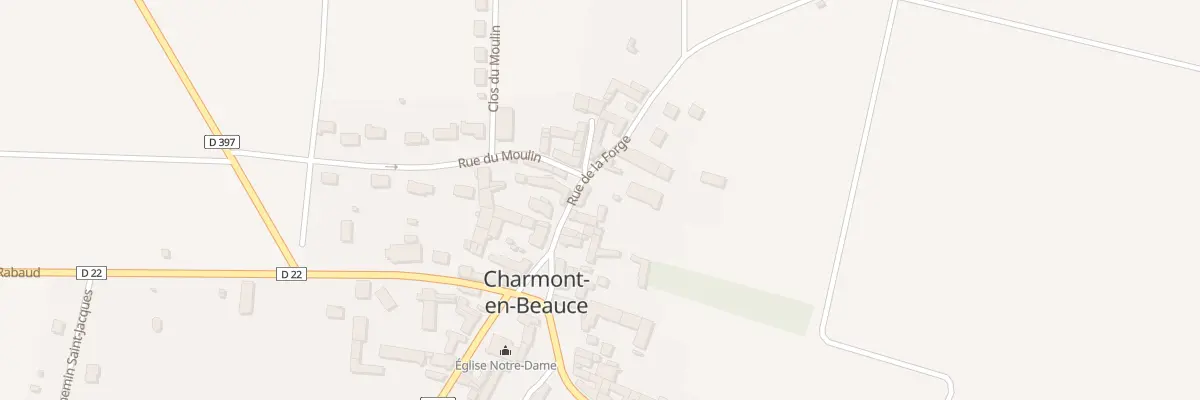 Plan du 12 Rue de la Forge à Charmont-en-Beauce