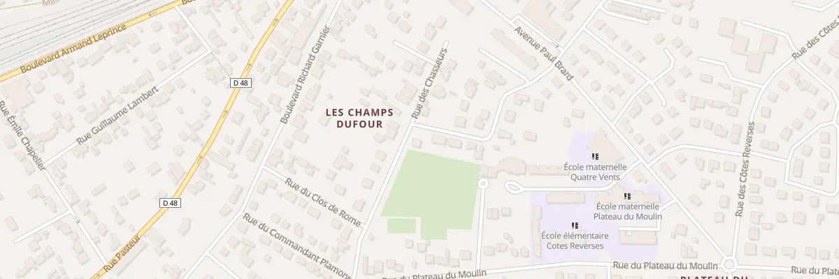 Plan du 14 Rue des Champs du Four à Conflans-Sainte-Honorine