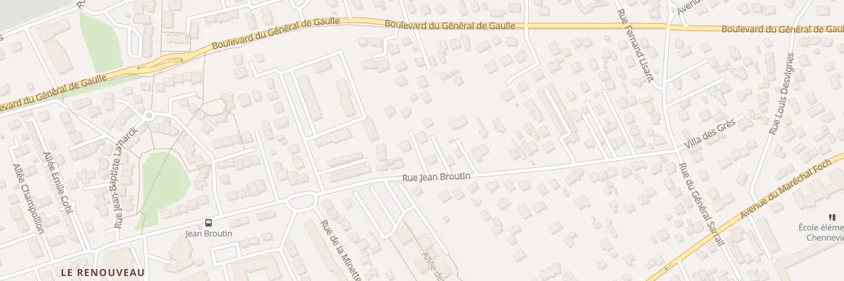 Plan du 42 Rue Jean Broutin à Conflans-Sainte-Honorine