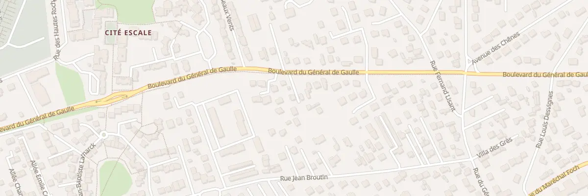 Plan du 124 Bd du Général de Gaulle à Conflans-Sainte-Honorine