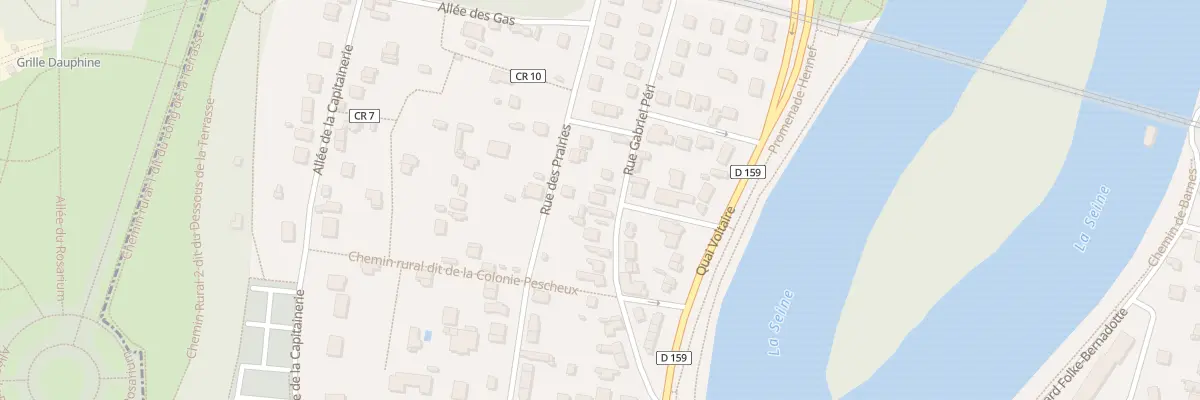 Plan du 29 Rue Gabriel Péri au Pecq