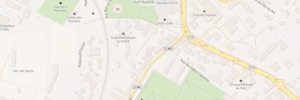 Plan du 30 Av de Verdun à Saint-Ouen-l’Aumône