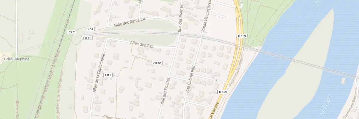 Plan du 40 Rue des Prairies au Pecq
