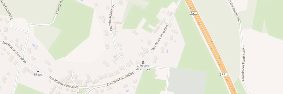 Plan du 77 Rue de la Convention à Vierzon