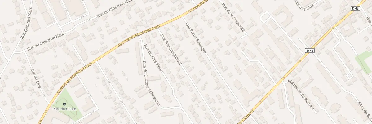Plan du 20B Rue François Jollivet à Conflans-Sainte-Honorine